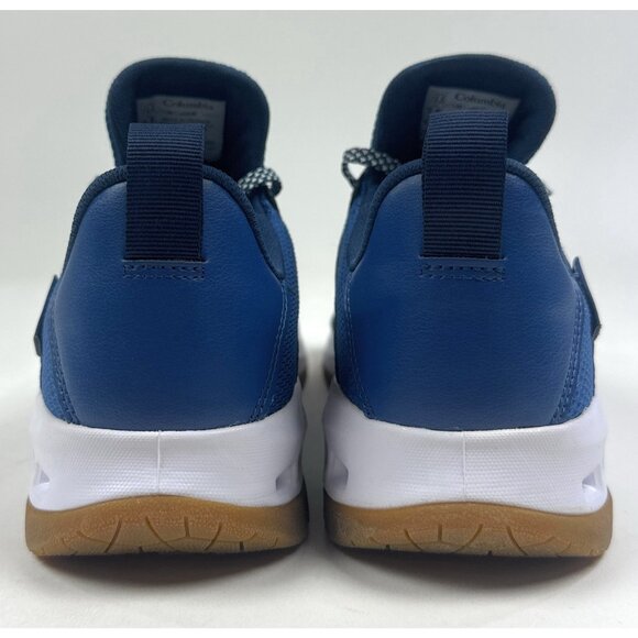 Columbia Crystal Springs PFG Mens Lace Up Blue White Shoes Fishing YM7820-469 - Picture 7 of 9